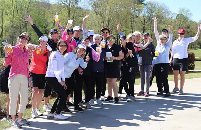 group of women golfers at ggcc